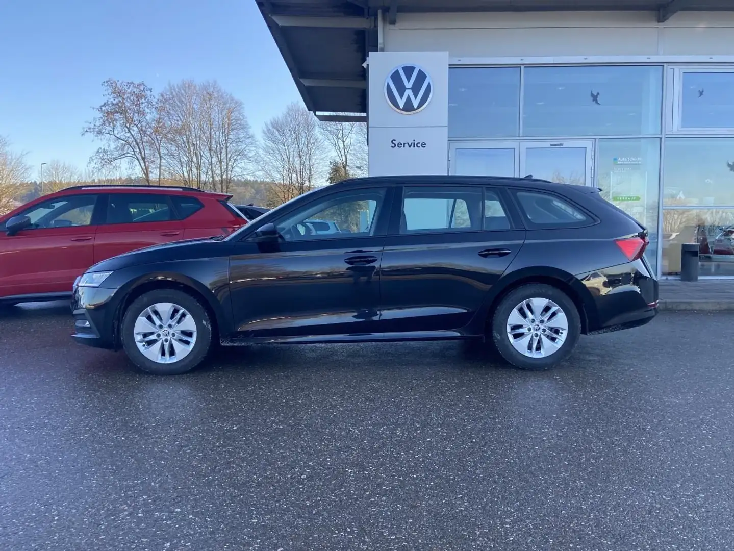 Skoda Octavia Combi 1.5 eTSI DSG Ambition AHK+SMART-LI Schwarz - 2