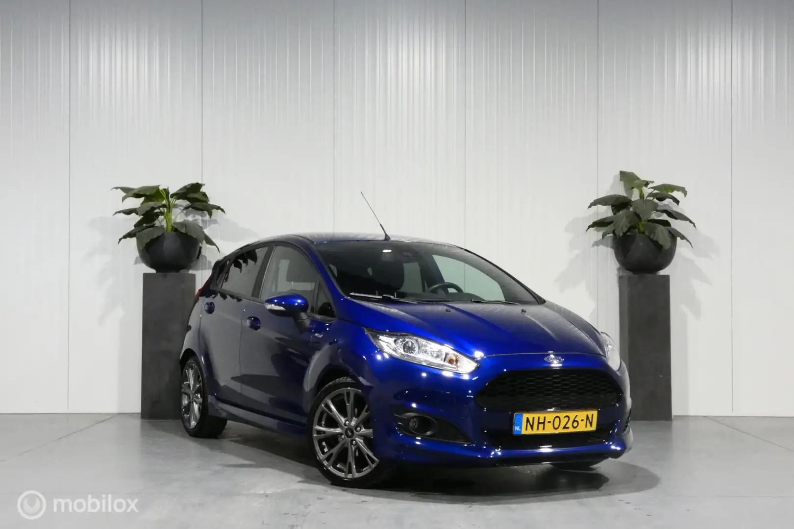 Ford Fiesta 1.0 EcoBoost ST Line Blauw - 2