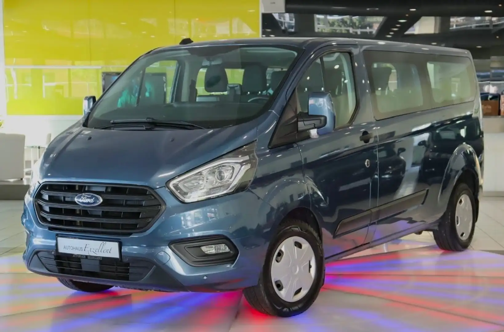 Ford Tourneo Custom 340 L2 Trend*SHZ*NAVI*TEMPOMAT* Blau - 1
