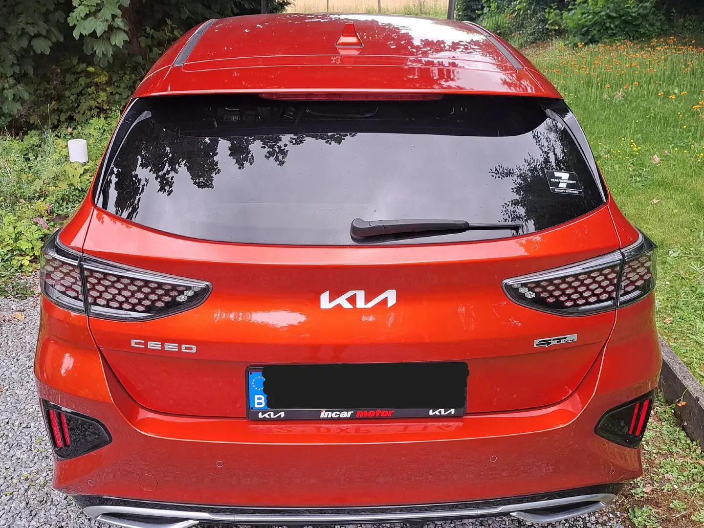 Kia Ceed / cee'd CeeD 1.0 T-GDi GT-Line ISG Oranje - 2