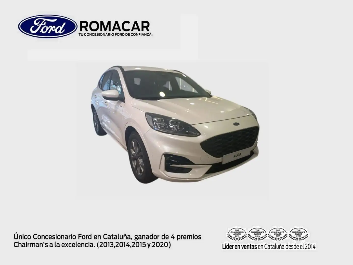 Ford Kuga ST-Line X 2.5 Duratec FHEV Auto 190cv Blanco - 1