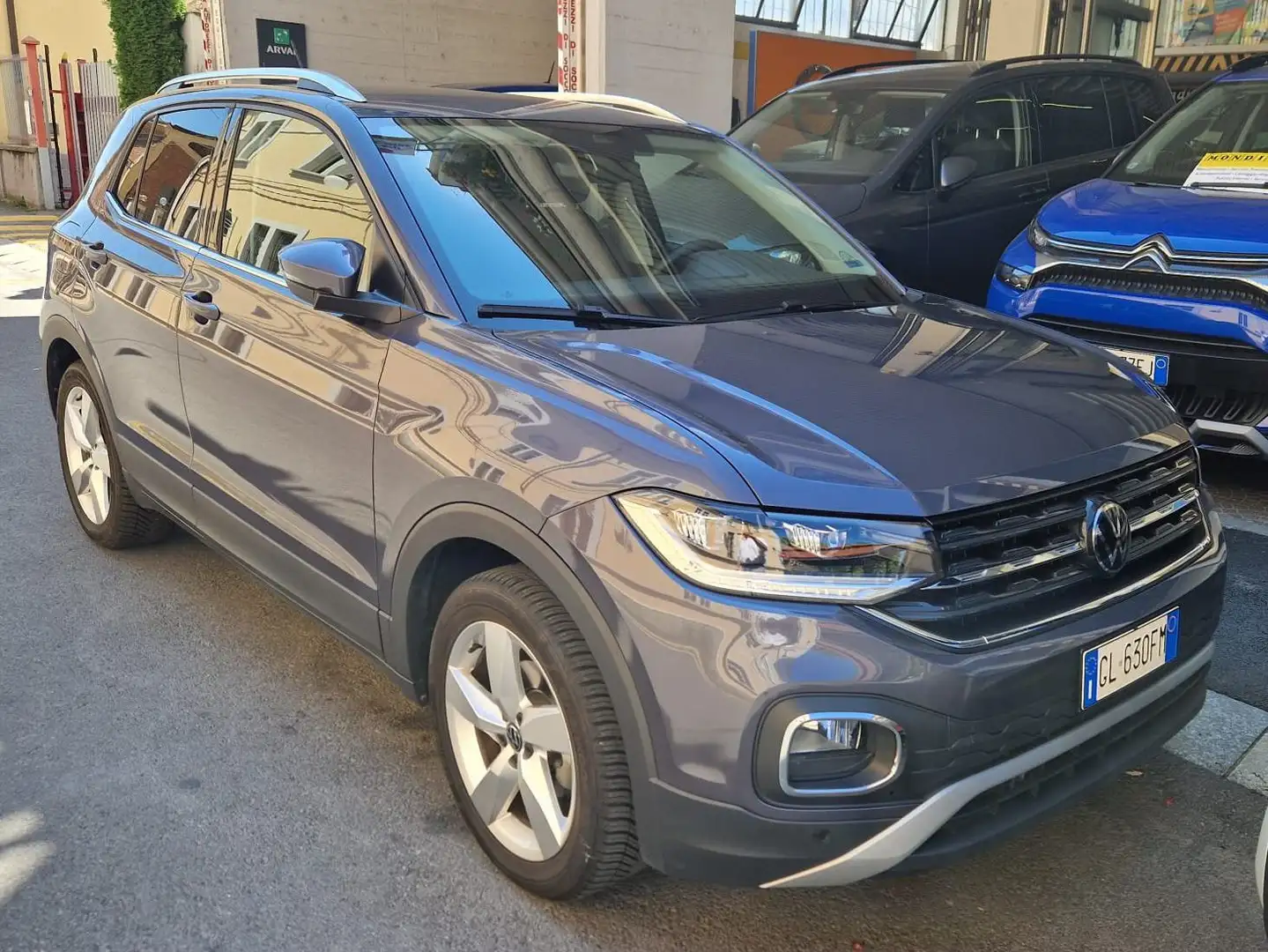 Volkswagen T-Cross T-Cross 2019 1.0 tsi Advanced 110cv Gris - 1
