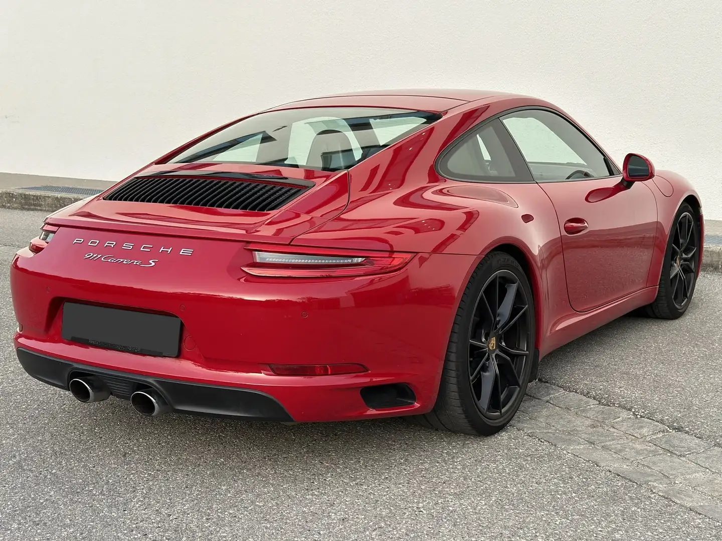 Porsche 991 .2 Carrera S|dt.Auto|PZ gepflegt S-Dach SpoSi Spor Rot - 2
