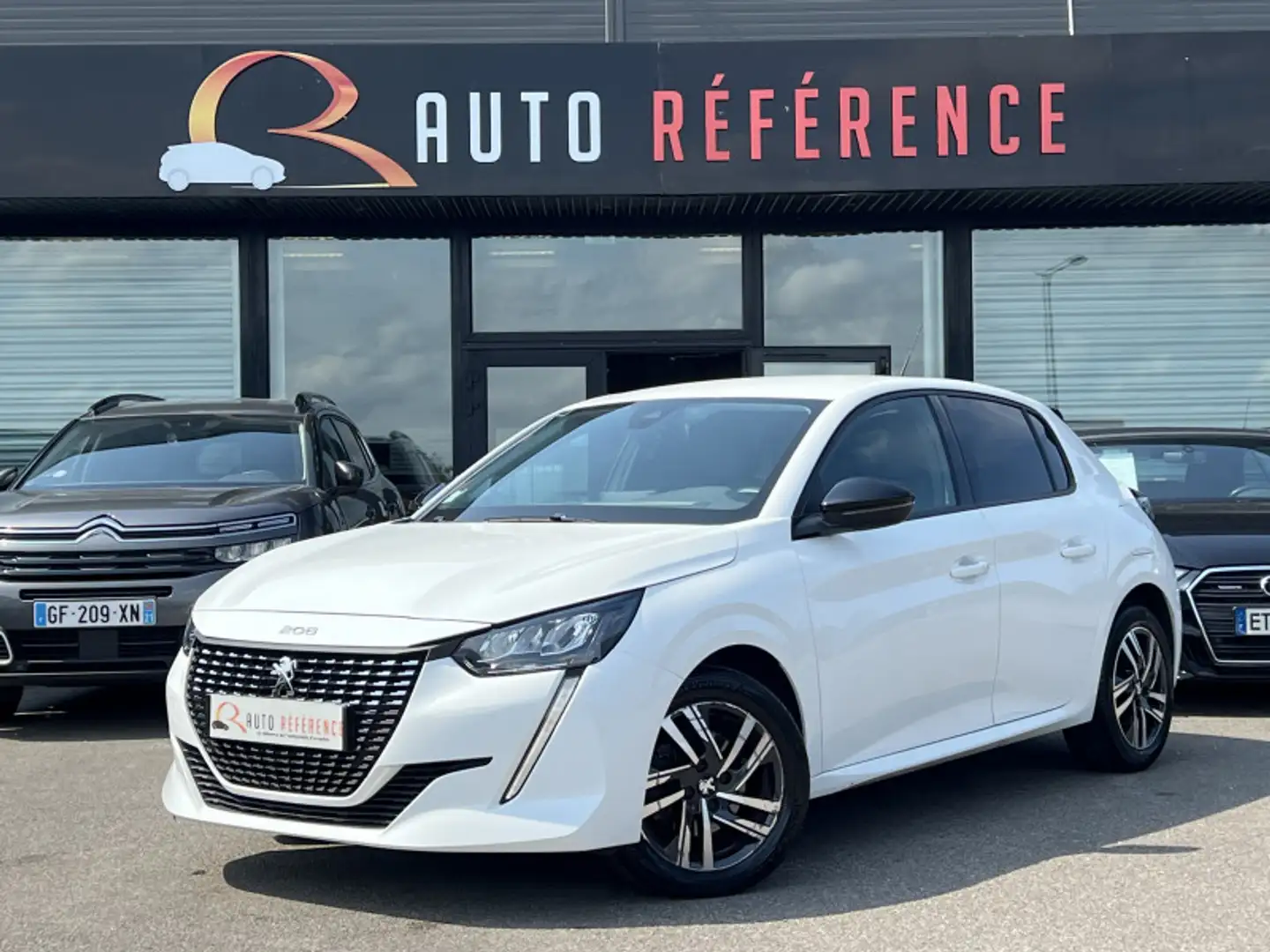 Peugeot 208 1.5 BLUEHDI 100 CH ALLURE / 1ERE MAIN / JANTES ALL Blanc - 1