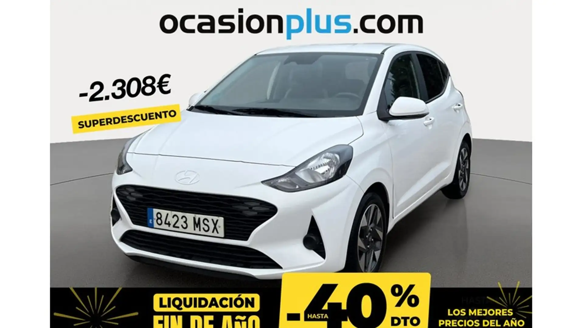 Hyundai i10 1.0 MPI Klass Blanc - 1