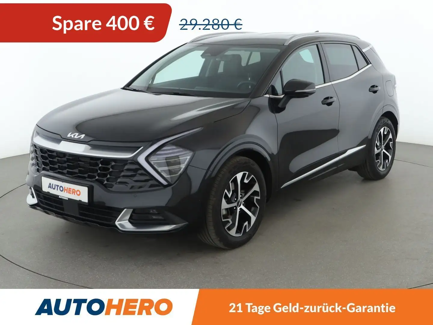 Kia Sportage 1.6 CRDi Mild-Hybrid Spirit Aut*NAVI*LED*ACC*CAM* Noir - 1