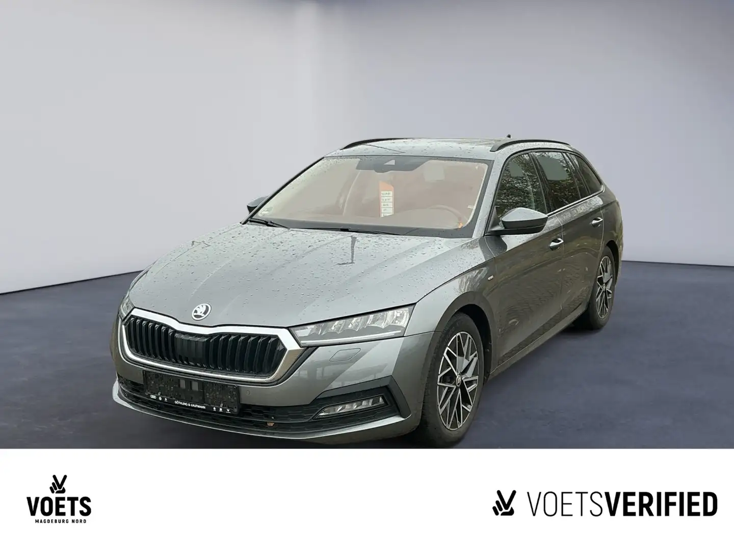 Skoda Octavia Combi 2.0TDI DSG Clever LED+NAVI+AZV Grau - 1