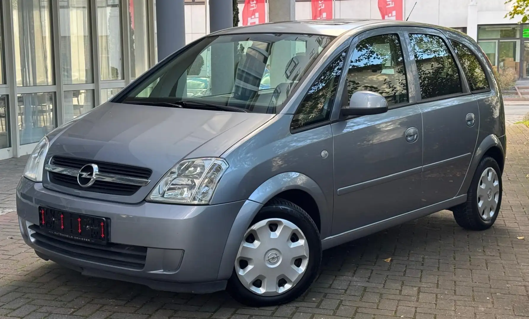 Opel Meriva Edition/Tüv-Neu/Klima/2x Schiebe-Dach/Isofix/CD Grau - 2