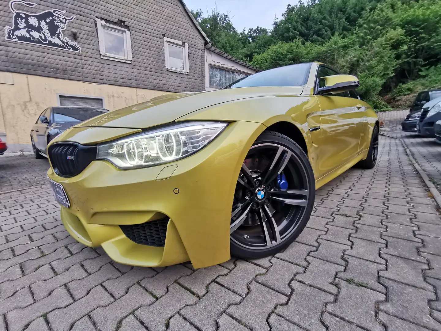 BMW M4 Carbon/H&K/Head Up/Navi/Kamera/Sitzhzg/19 / Beige - 1