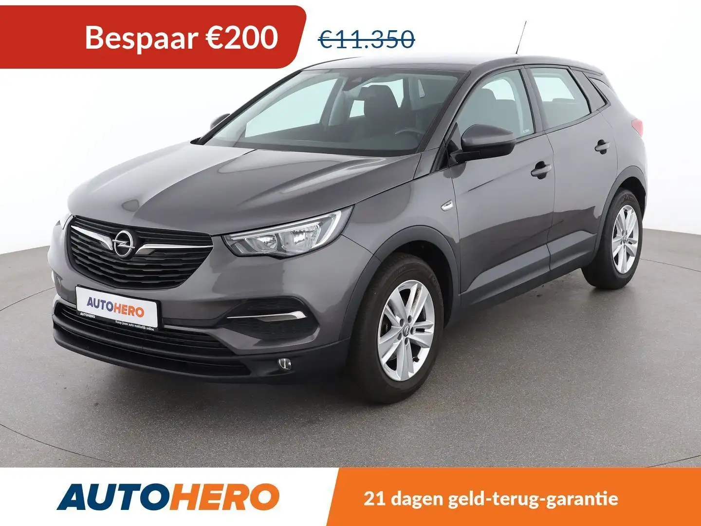 Opel Grandland X 1.2 Turbo Edition Grau - 1