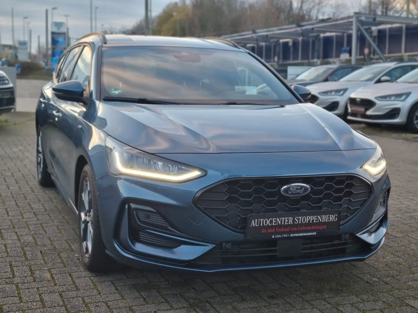 Ford Focus Turnier ST-Line X|AHK/Navi/PDC/Garantie Blau - 1