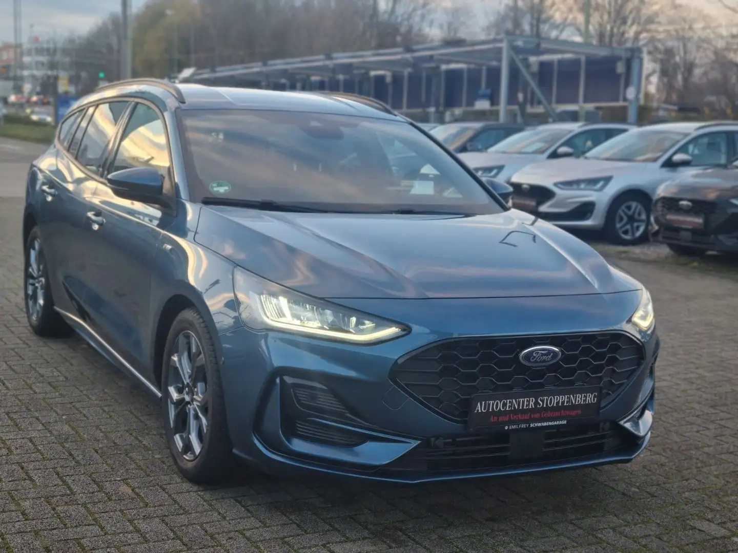 Ford Focus Turnier ST-Line X|AHK/Navi/PDC/Garantie Blau - 2
