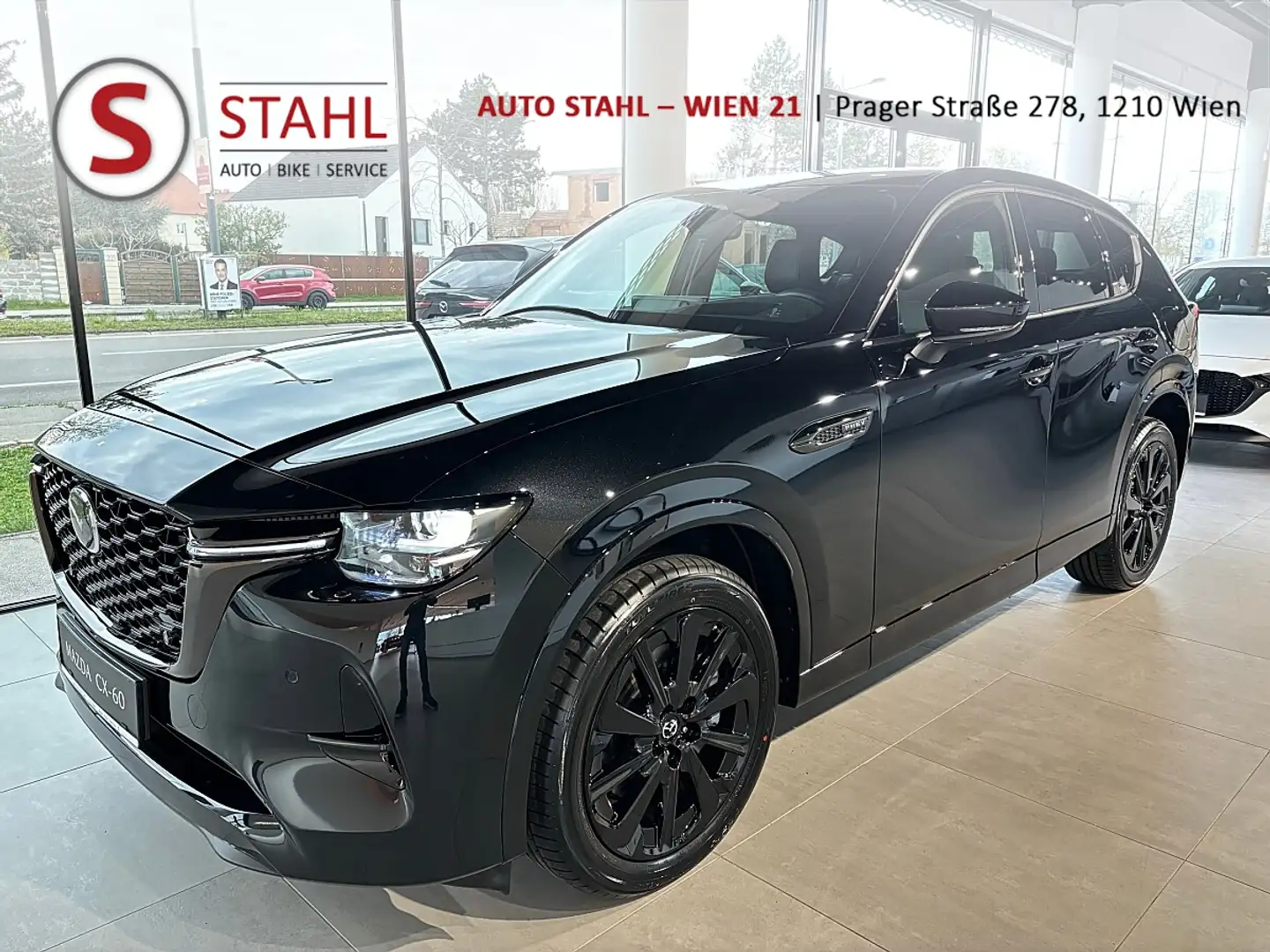 Mazda CX-60 3.3L e-SKYACTIV D AWD HOMURA PLUS Aut. AUTO STA... Schwarz - 1
