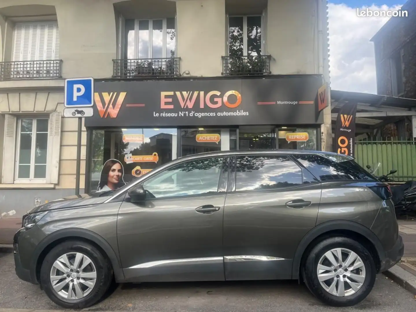 Peugeot 3008 GENERATION-II 1.5 BLUEHDI 130 ALLURE PACK START-STOP ENTRETIEN COMPLET Grijs - 2