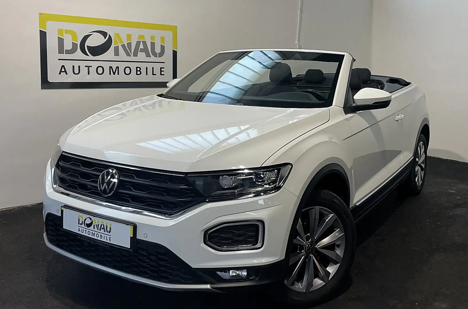 Volkswagen T-Roc Cabrio 1,0 TSI Style * ACC * Navi * Cam * TOP * Weiß - 1