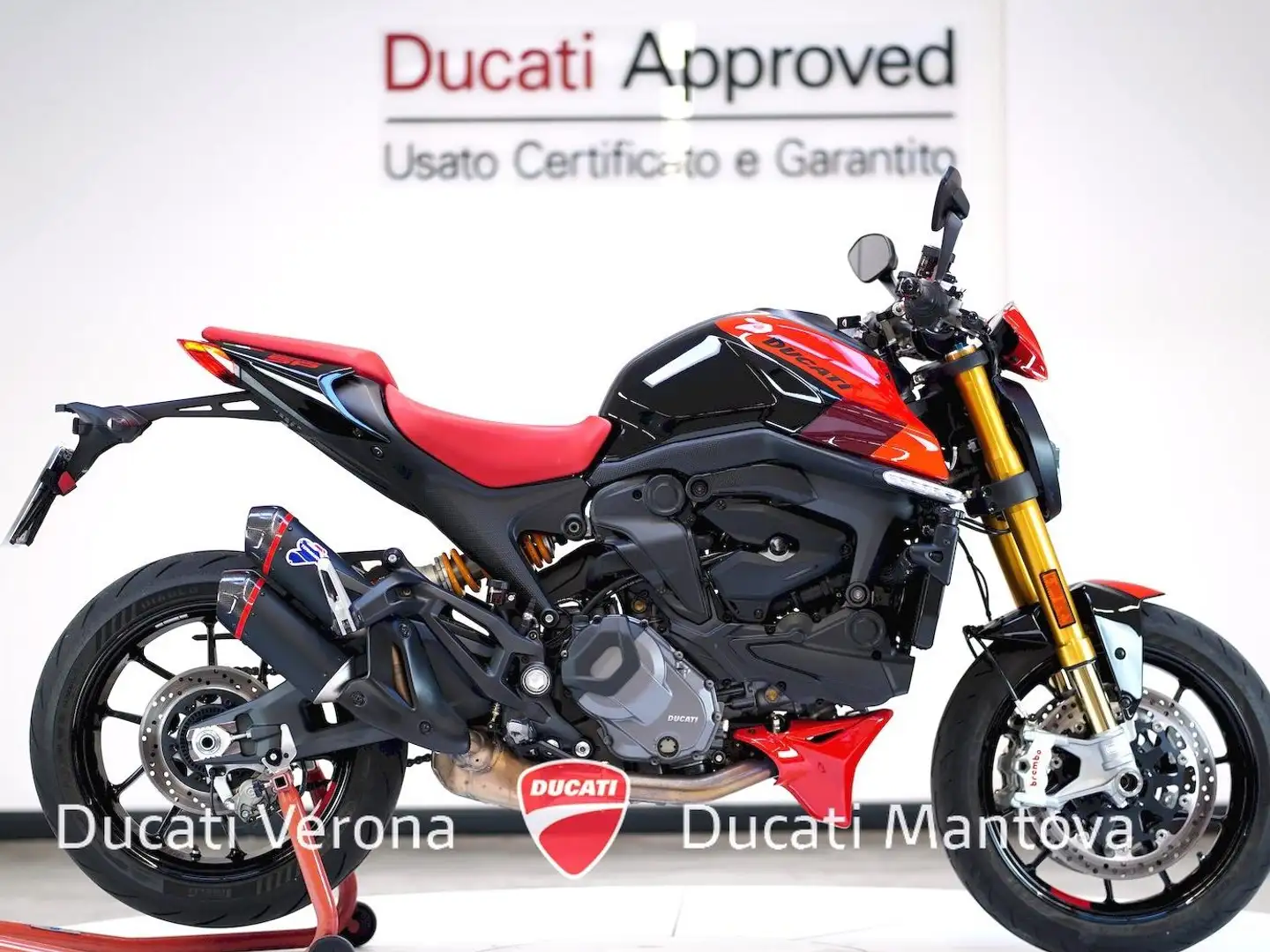 Ducati Monster 937 Monster 937 Sp solo 7.134 km 36 mesi garanzia Rosso - 1