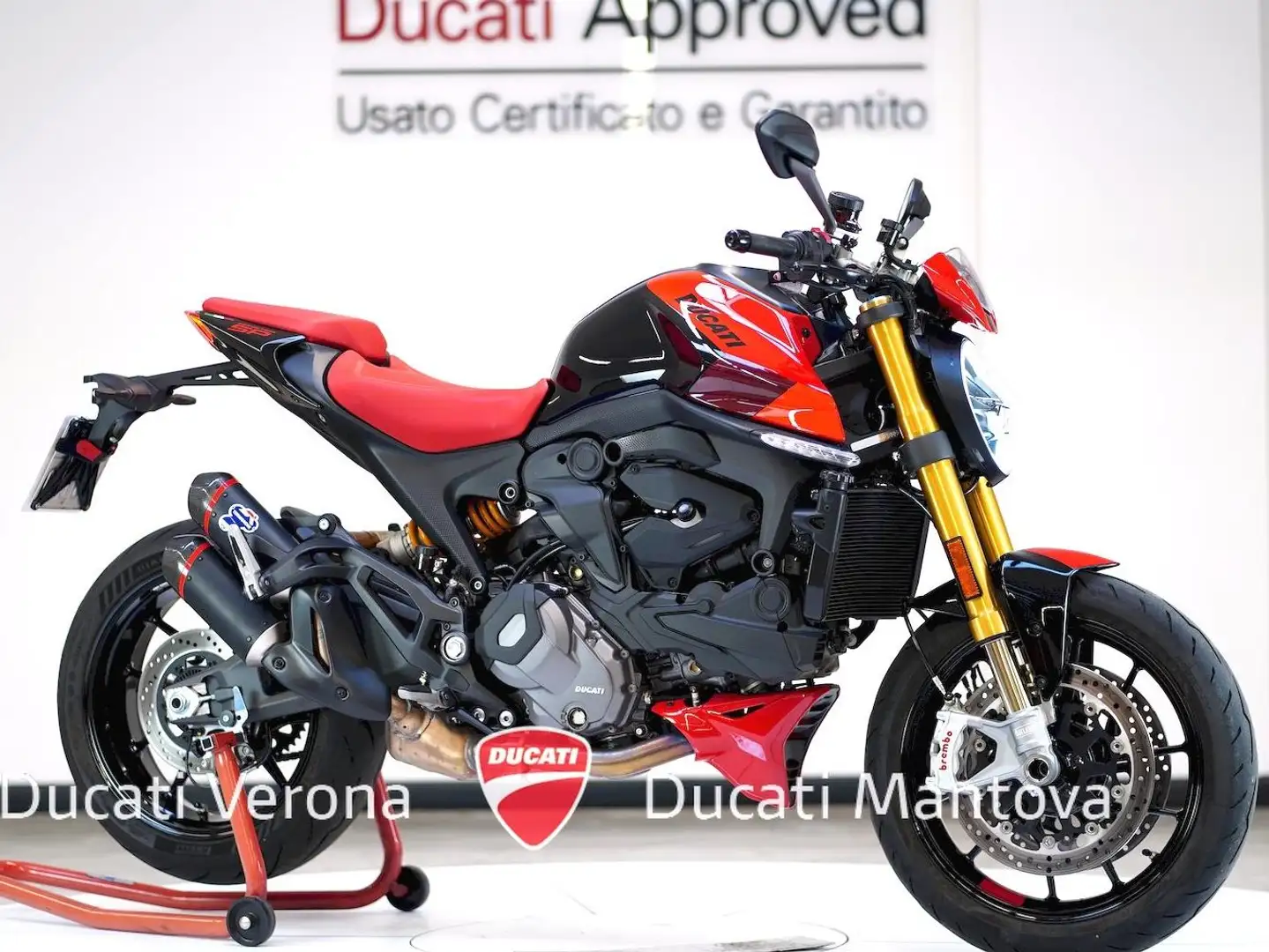 Ducati Monster 937 Monster 937 Sp solo 7.134 km 36 mesi garanzia Rosso - 2