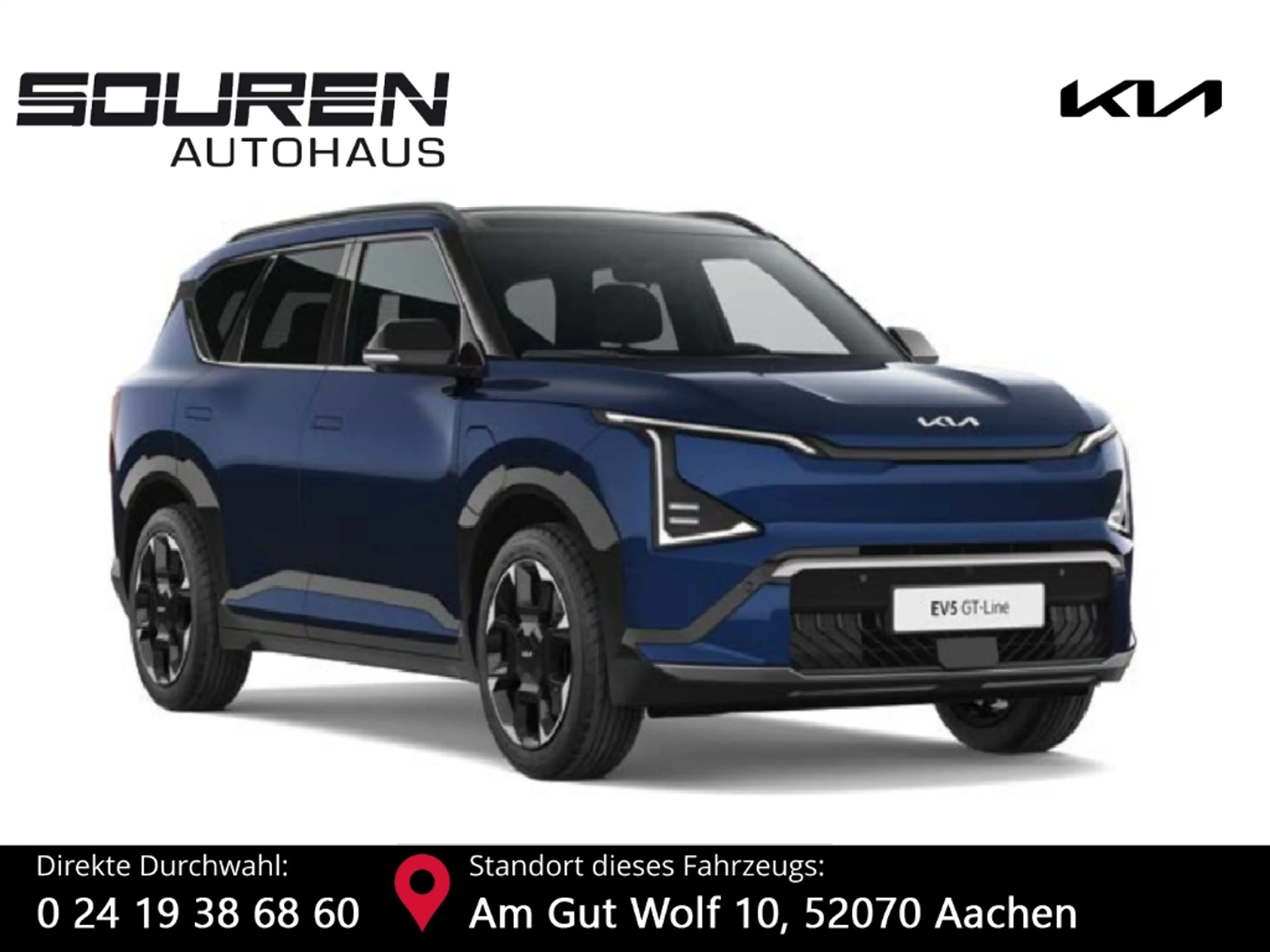 Kia EV5 81,4-kWh AWD GTL Gewerbe Pano Drive August verfügb