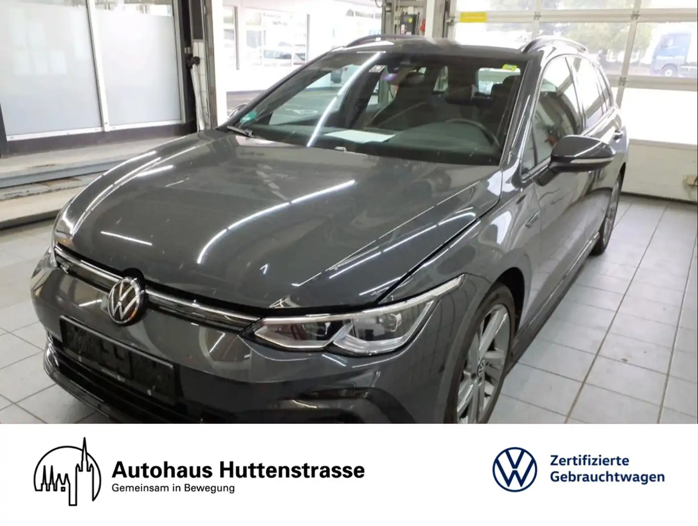 Volkswagen Golf VIII Variant 2.0 TSI 4M R-Line HARMAN NAVI Grau - 1