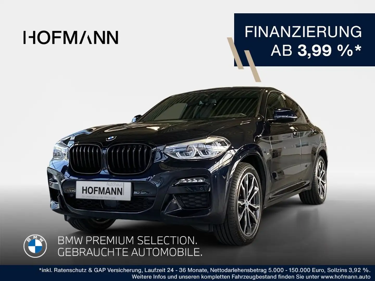BMW X4 M Sport Schwarz - 1