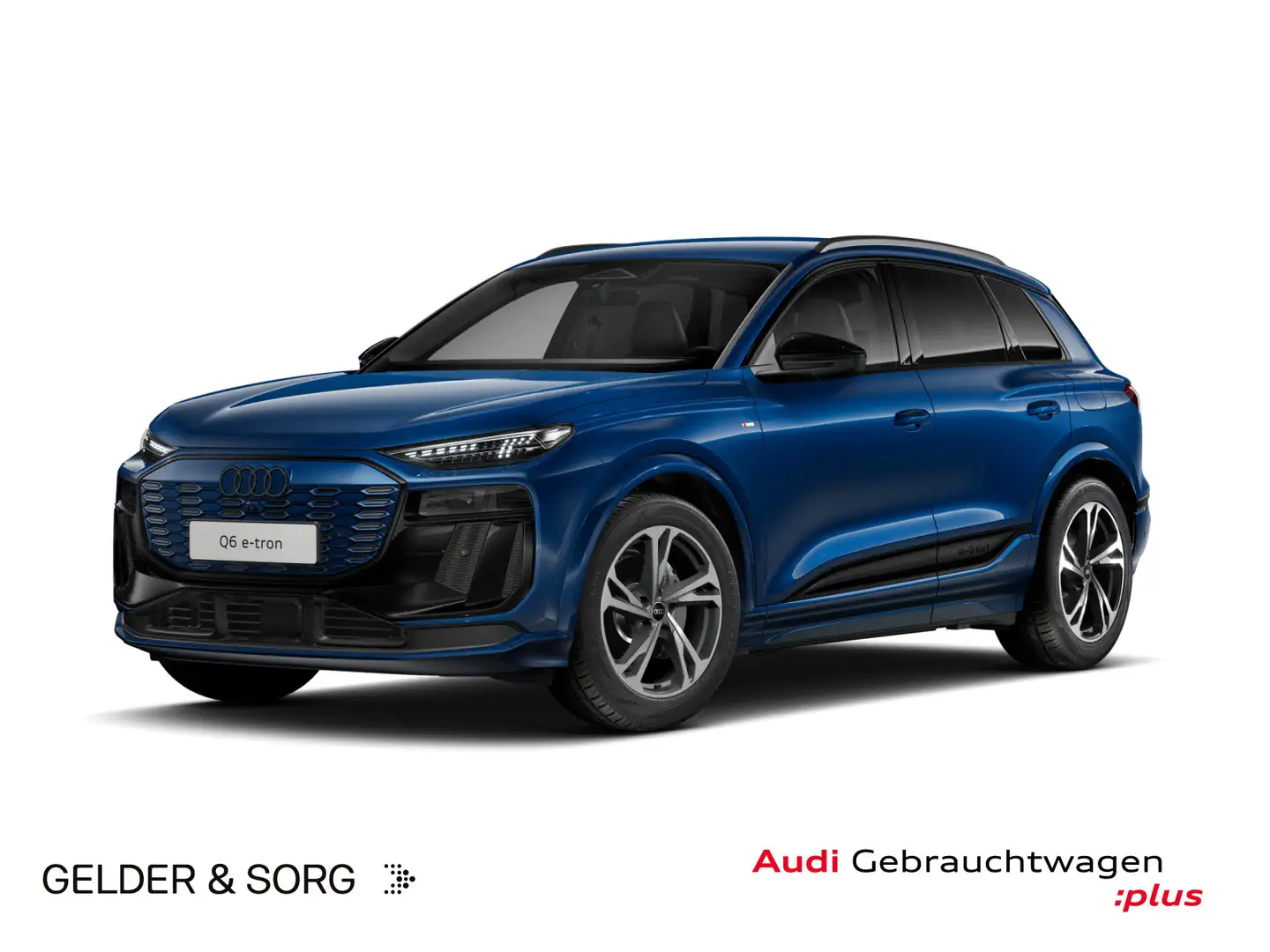 Audi Sonstige Q6 e-tron S line Matrix*B&O*HuD*ACC*Virtual*360° Blau - 1