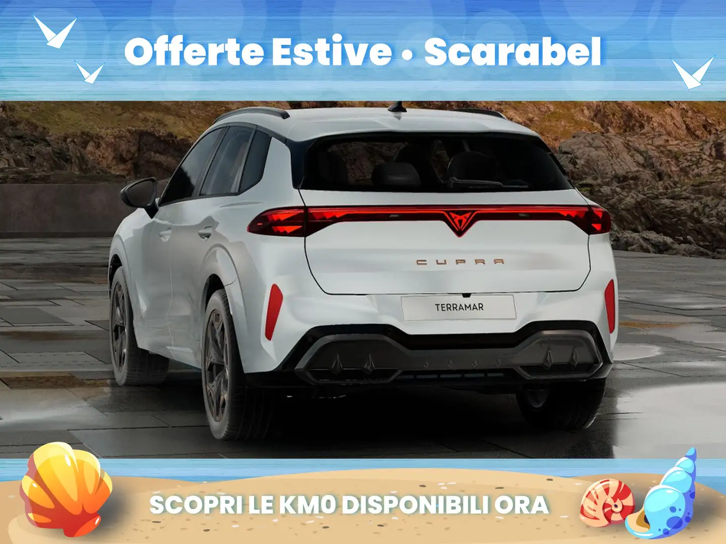 CUPRA Terramar 1.5 hybrid 150cv dsg Bianco - 2