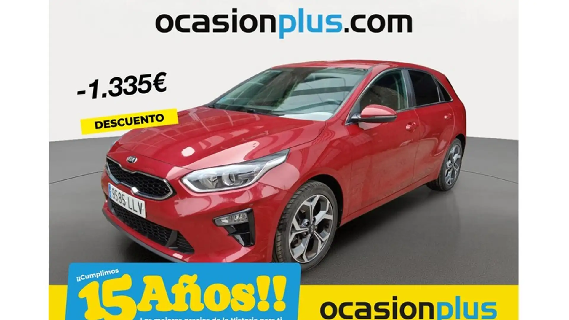 Kia Ceed / cee'd 1.6 CRDI Eco-Dynamics Tech 115 Rojo - 1