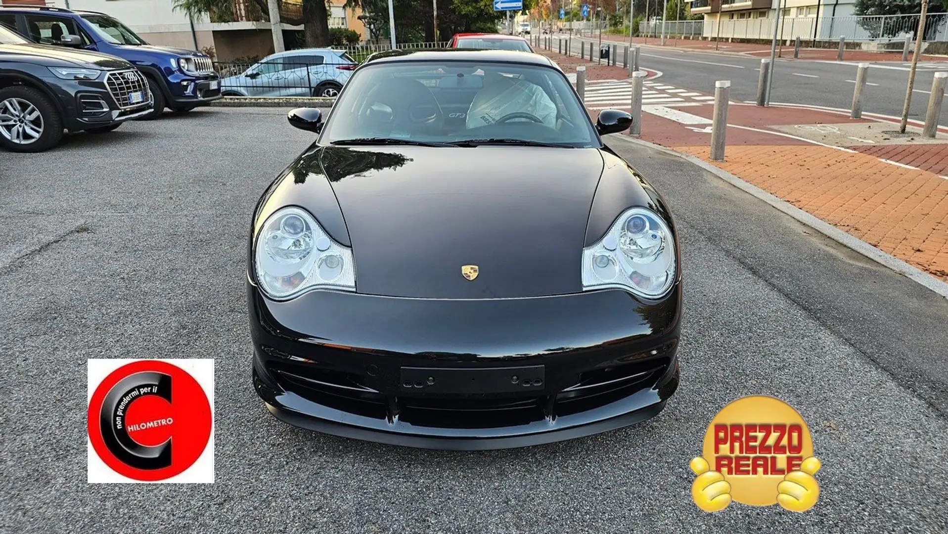 Porsche 996 Coupe 3.6 GT3 380cv SOLO 37.200KM DA COLLEZIONE Nero - 2