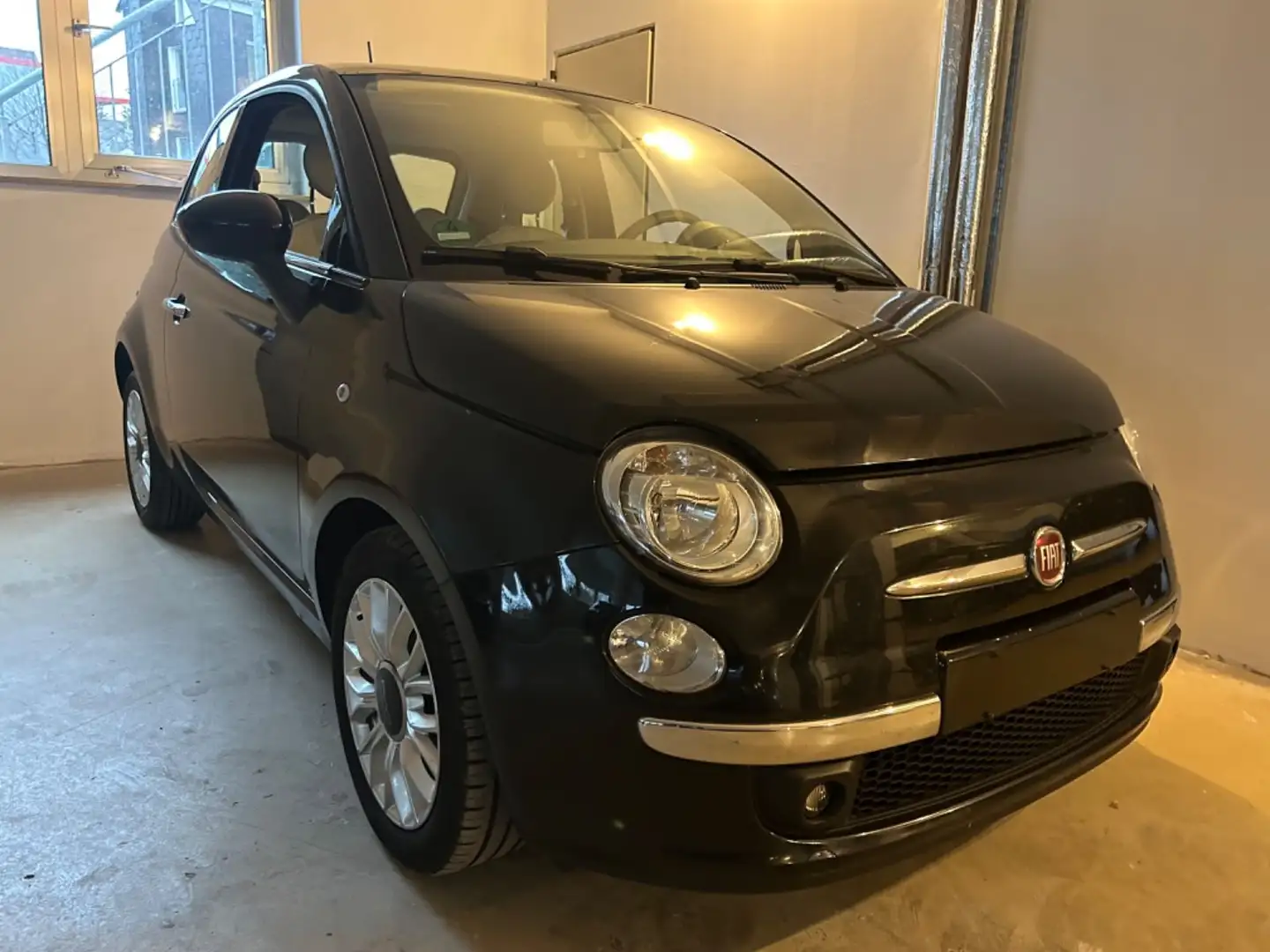 Fiat 500 PDC hinten Panorama Bluetooth Schwarz - 2