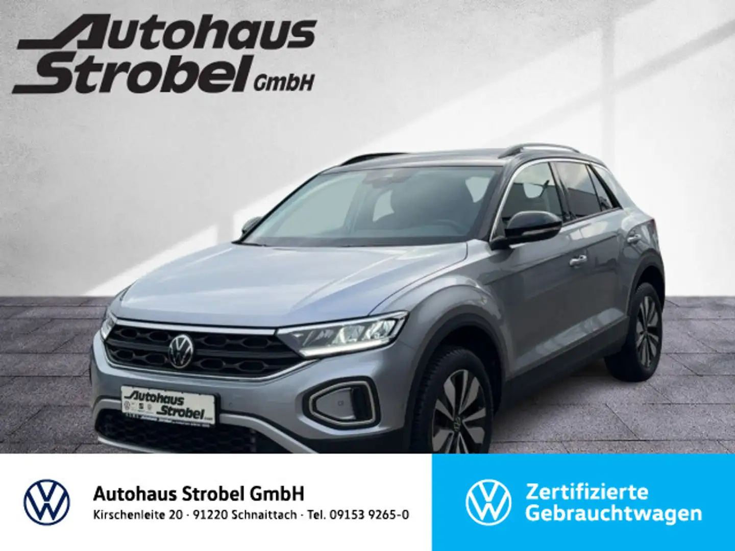 Volkswagen T-Roc 2.0 TDI DSG "MOVE" LED Navi Front-Ass Lane Silber - 1