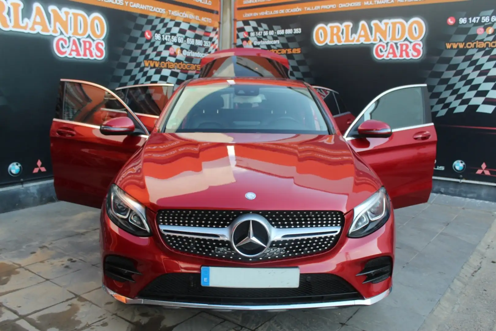 Mercedes-Benz GLC 220 220d 4Matic Aut. Rouge - 1