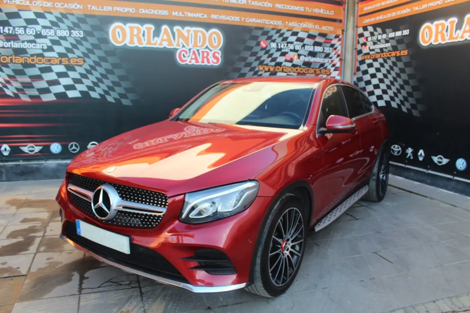 Mercedes-Benz GLC 220 220d 4Matic Aut. Rouge - 2