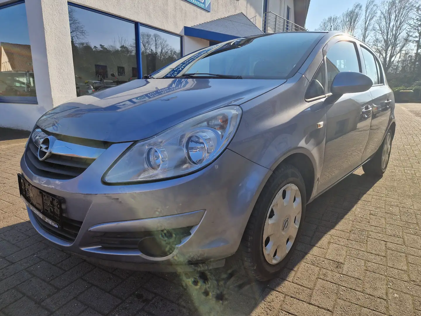 Opel Corsa 1.3 D Klima Elektrisch Tüv neu Gris - 1
