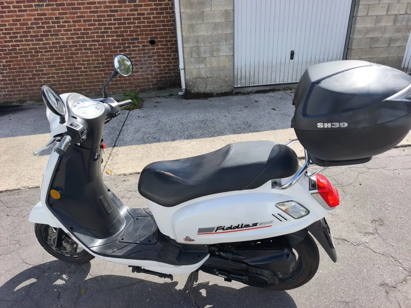 SYM Fiddle 50 Biały - 2