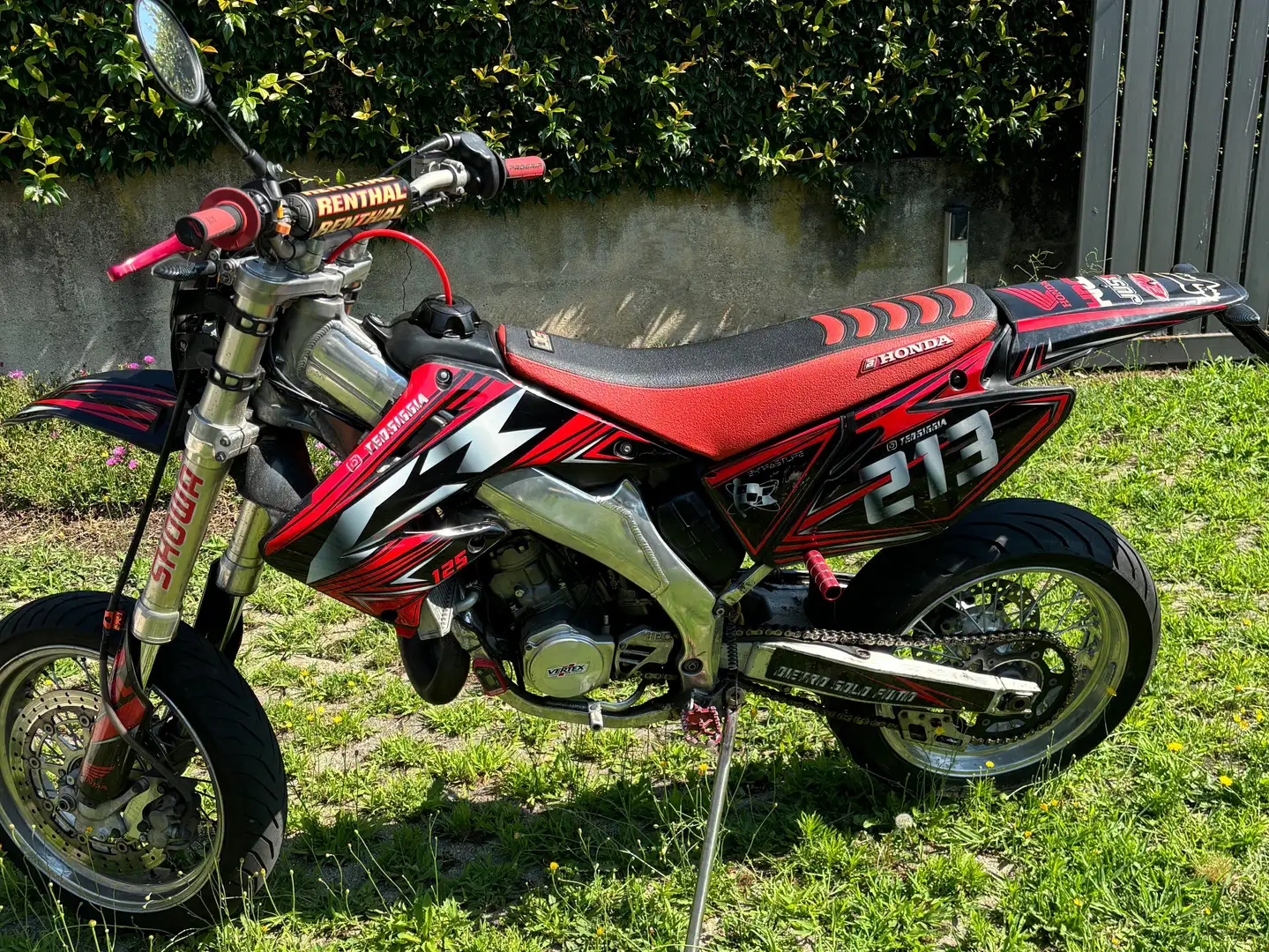 Honda CR 125 Roşu - 1