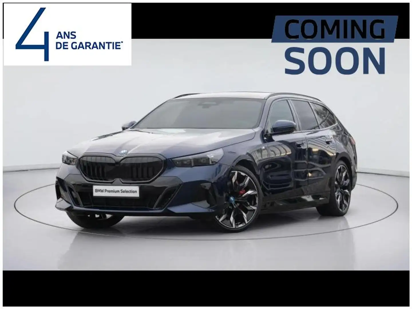 BMW i5 eDrive40 Touring Kit M Sport Bleu - 1