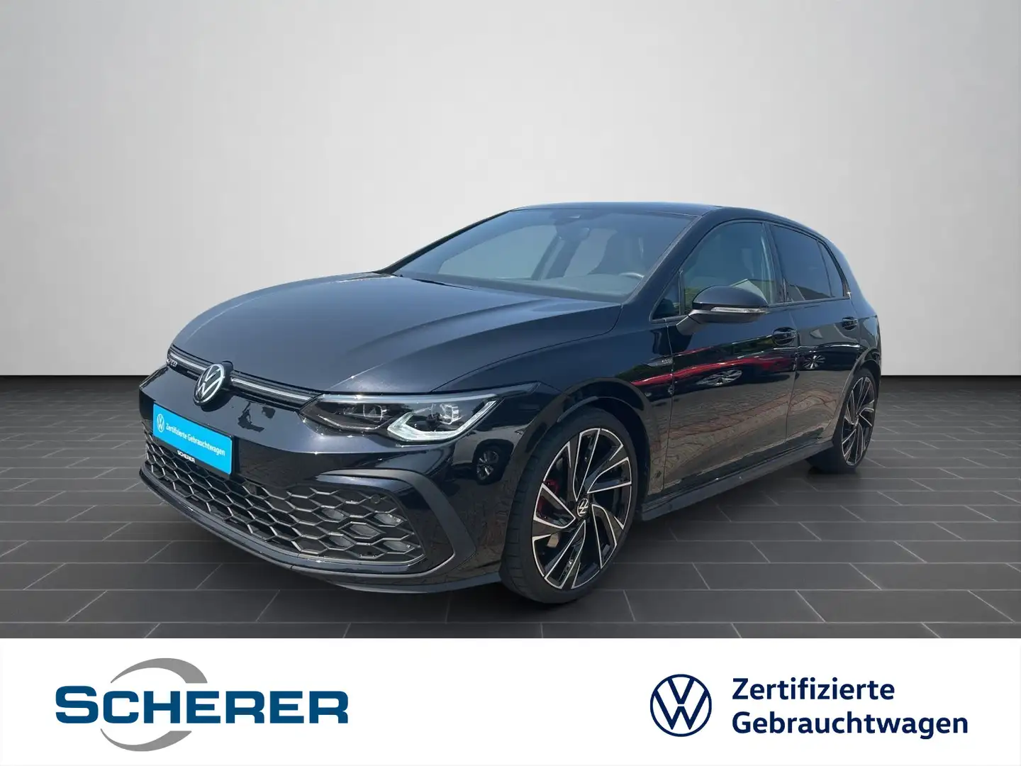 Volkswagen Golf VIII GTD 2.0 TDI DSG ACC DCC LEDER NAVI PAN Noir - 1