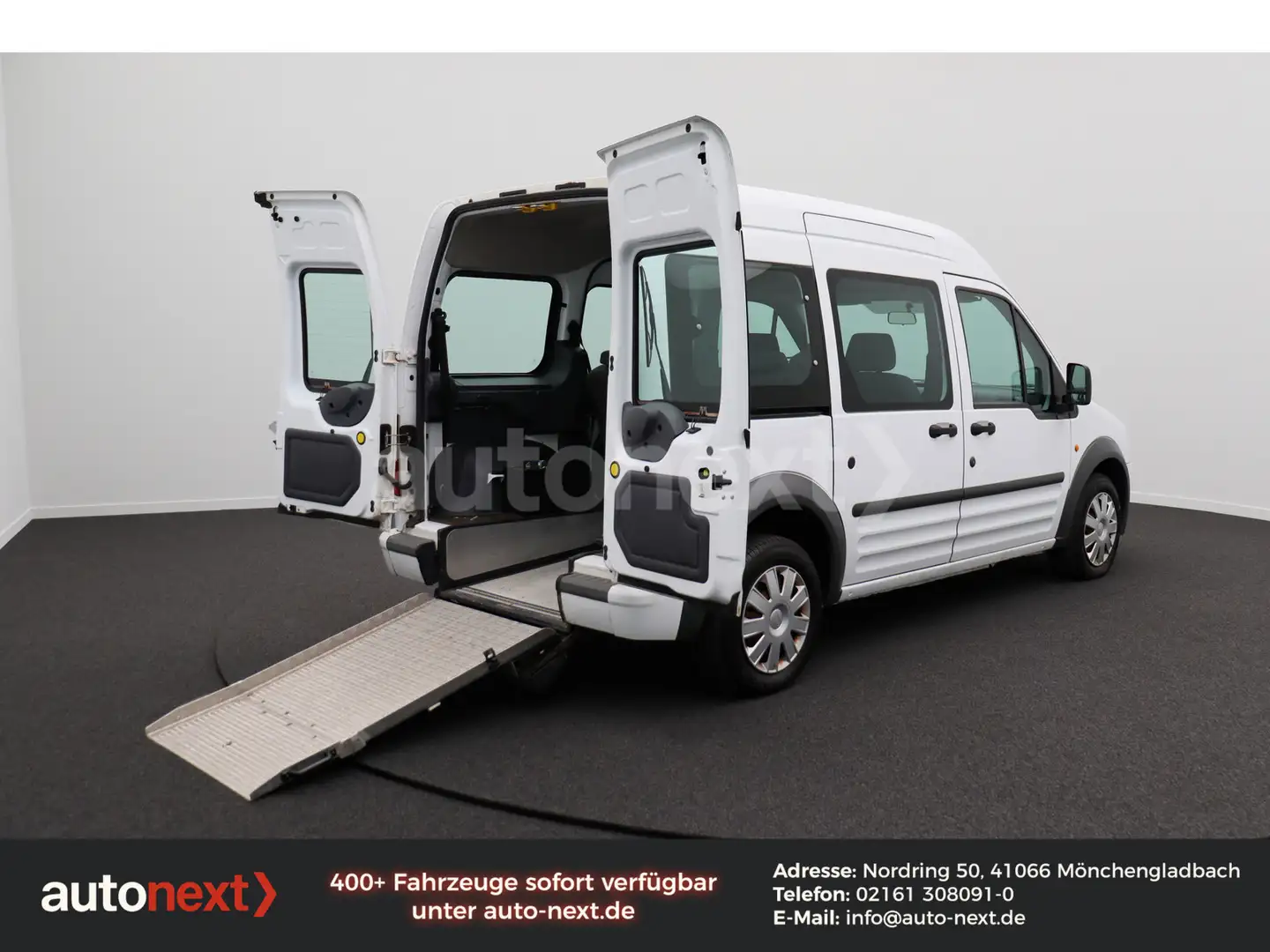 Ford Tourneo Connect *Rollstuhl-Rampe* 1.HAND+KLIMA Bílá - 1