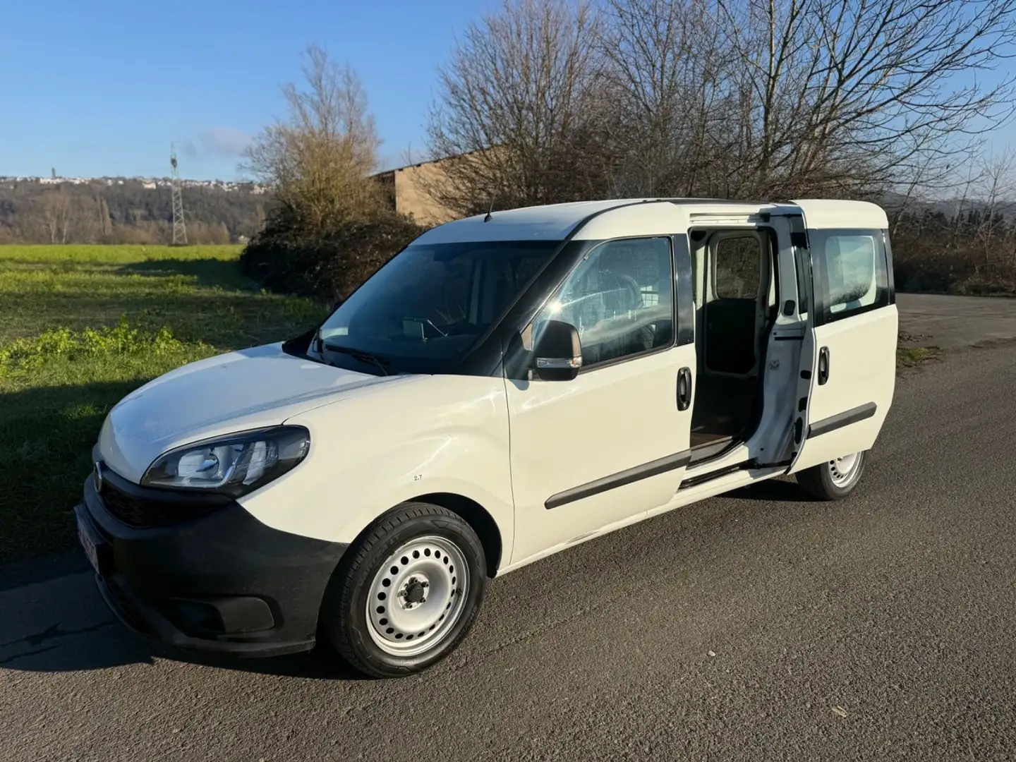 Fiat Doblo Cargo Maxi Kasten 1.Hd, Inspektion/Hu Neu Blanc - 2