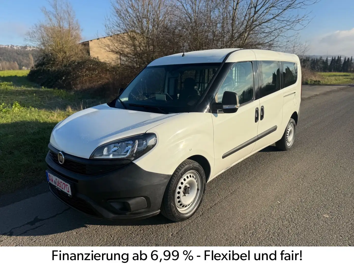 Fiat Doblo Cargo Maxi Kasten 1.Hd, Inspektion/Hu Neu Blanc - 1