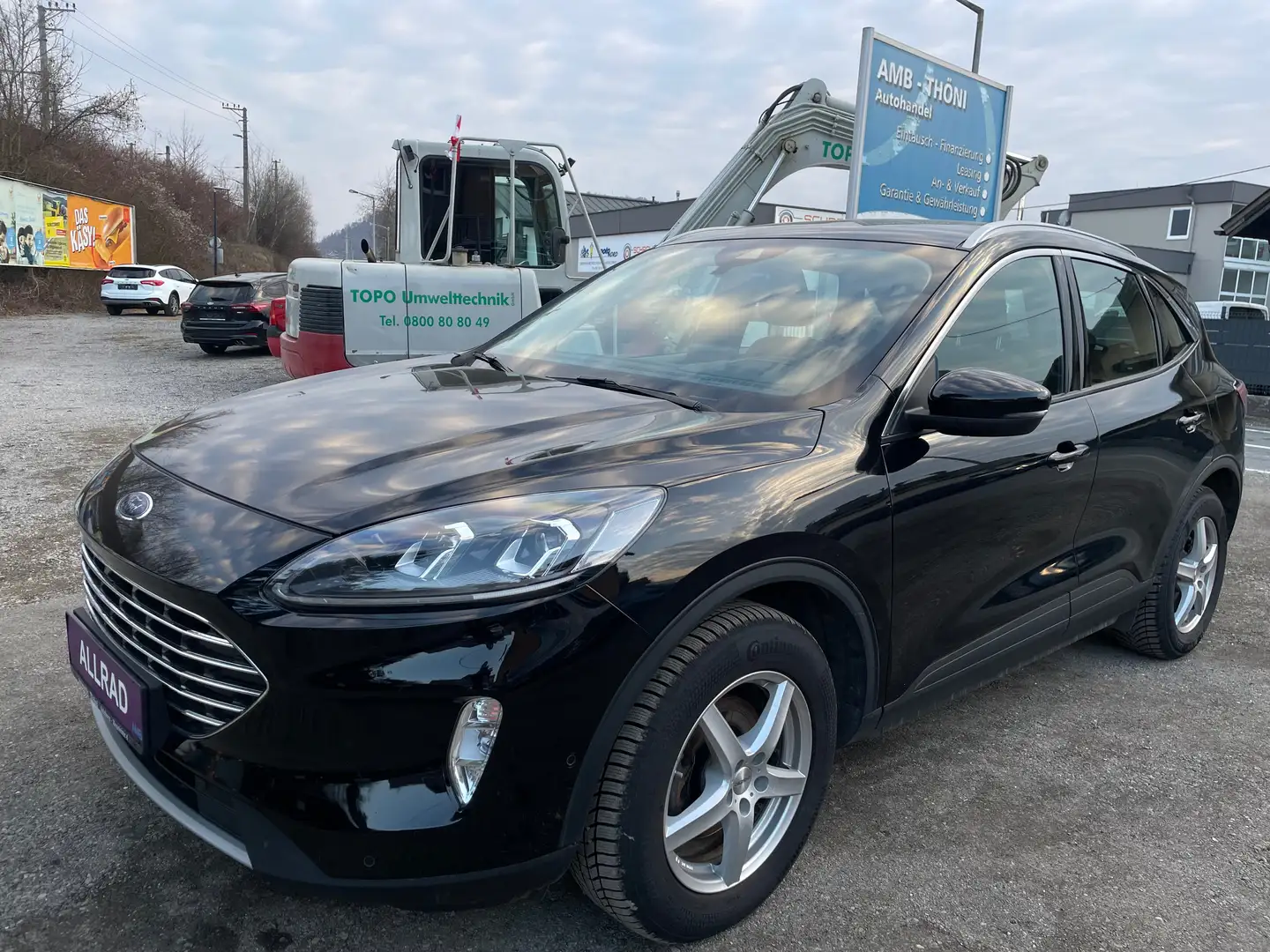 Ford Kuga 2,5 Duratec FHEV Titanium Aut. 4WD,* LED, ACC, AHK Schwarz - 1