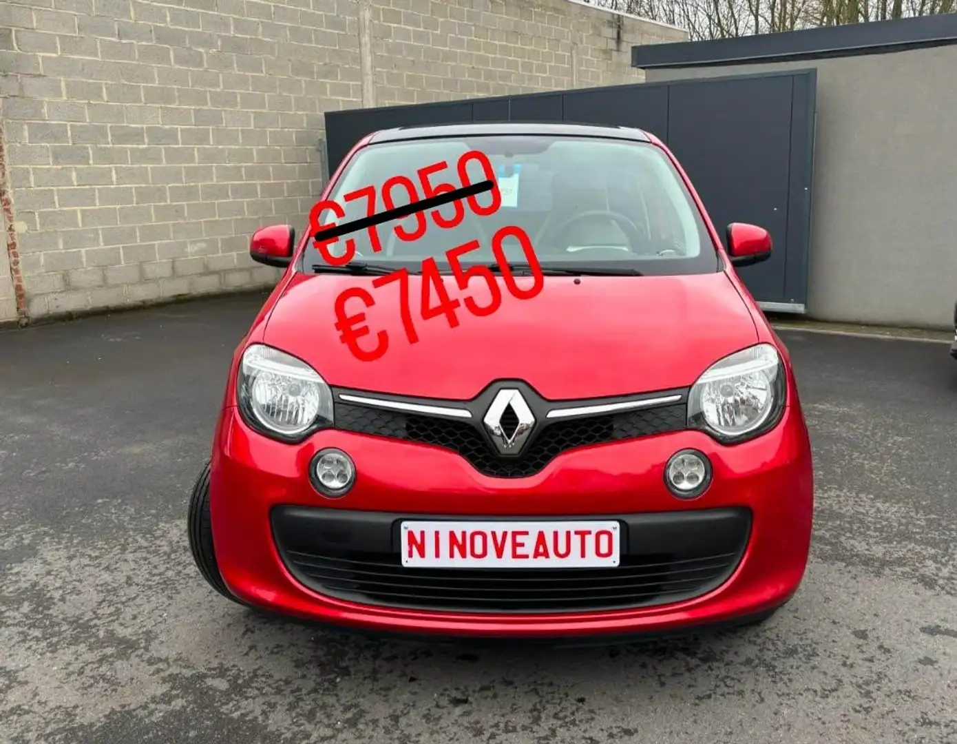 Renault Twingo 1.0i SCe Intens*OPENDAK AIRCO USB BLUETH CRUISE Rood - 1