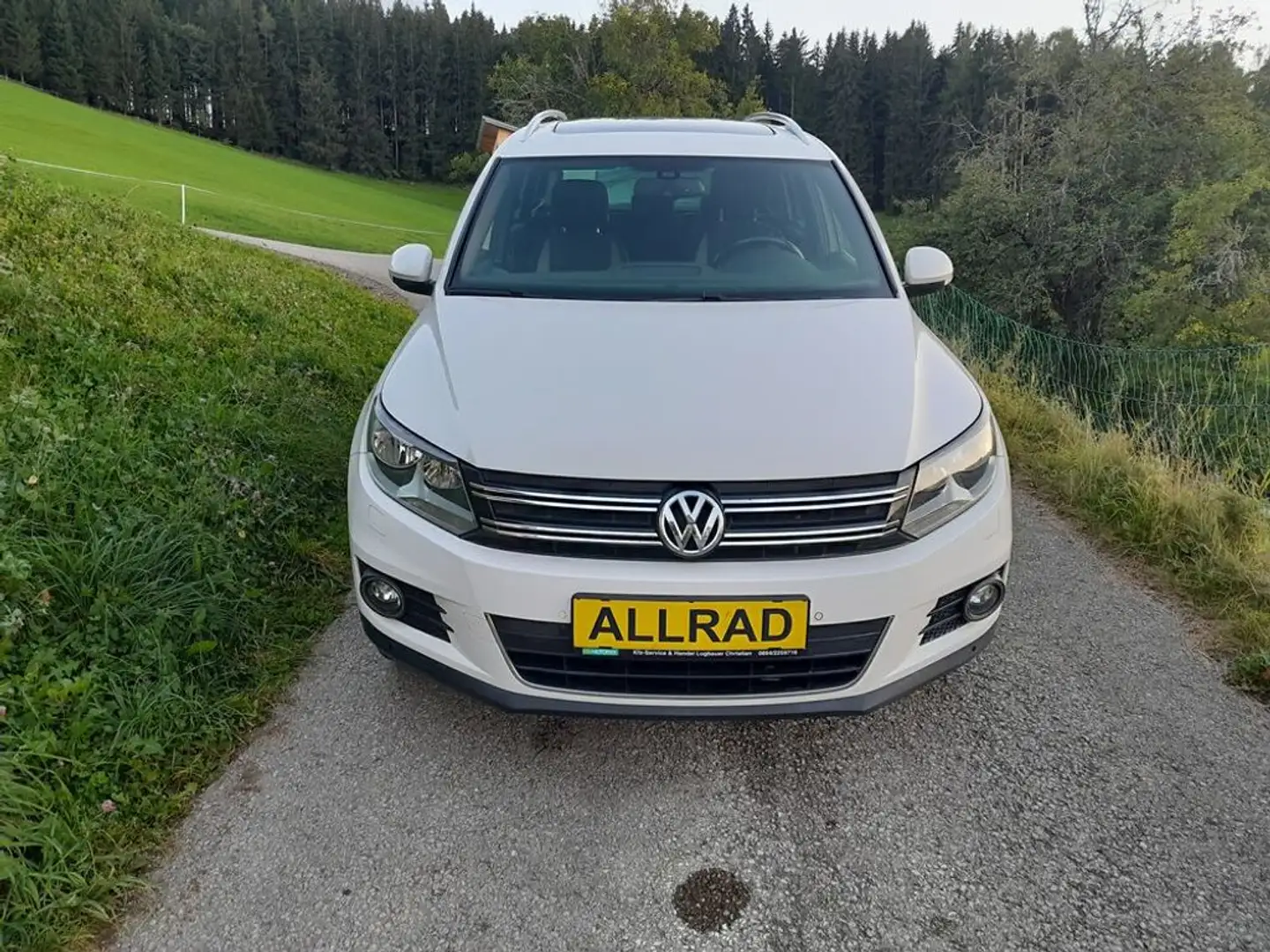 Volkswagen Tiguan Sky 4Motion Finanzierung ohne Anzahlung ! Weiß - 2