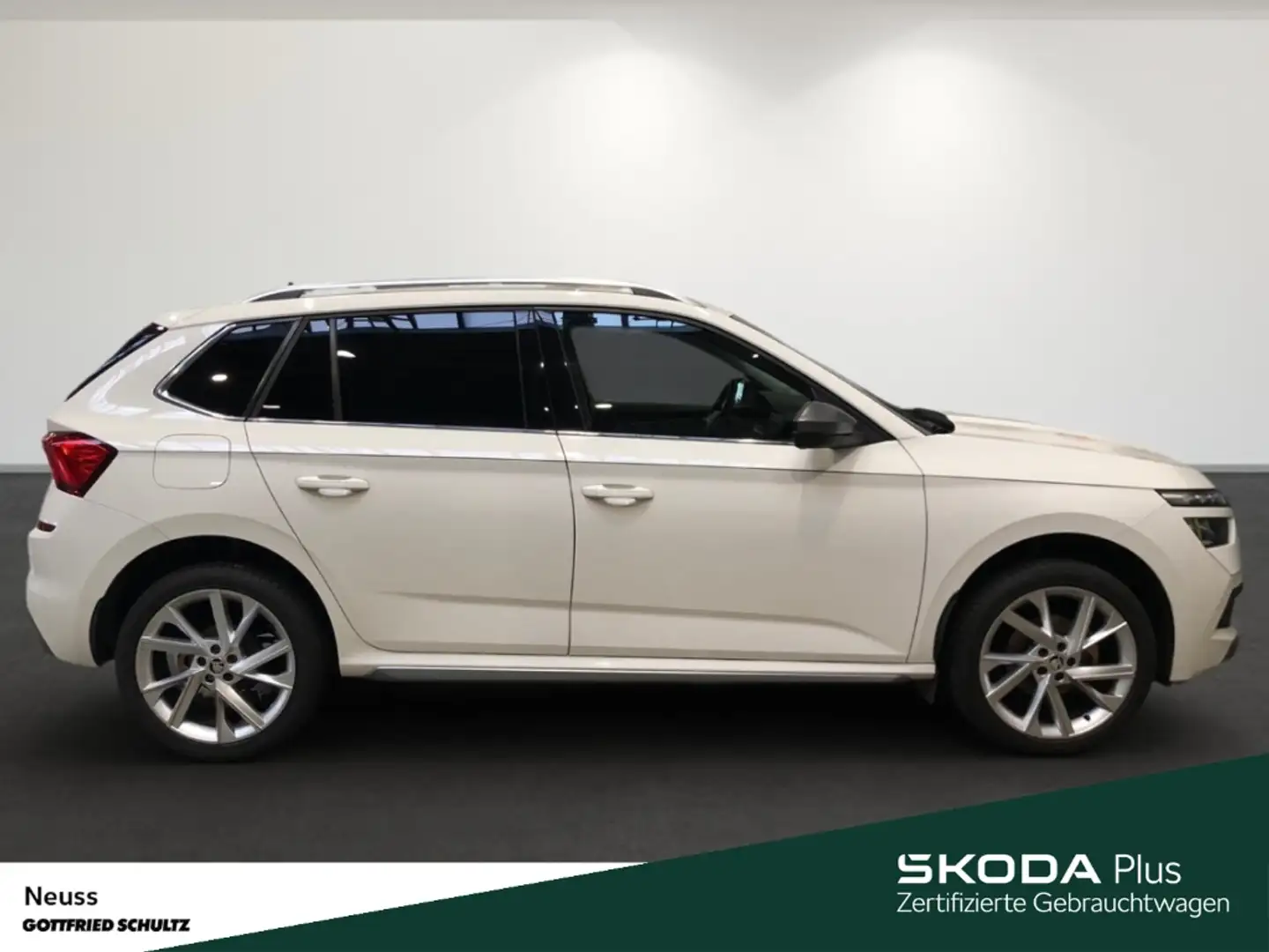 Skoda Kamiq STYLE TSI DSG EINPARKHILFE AHK LED NAVI SITZHEIZUN Weiß - 2