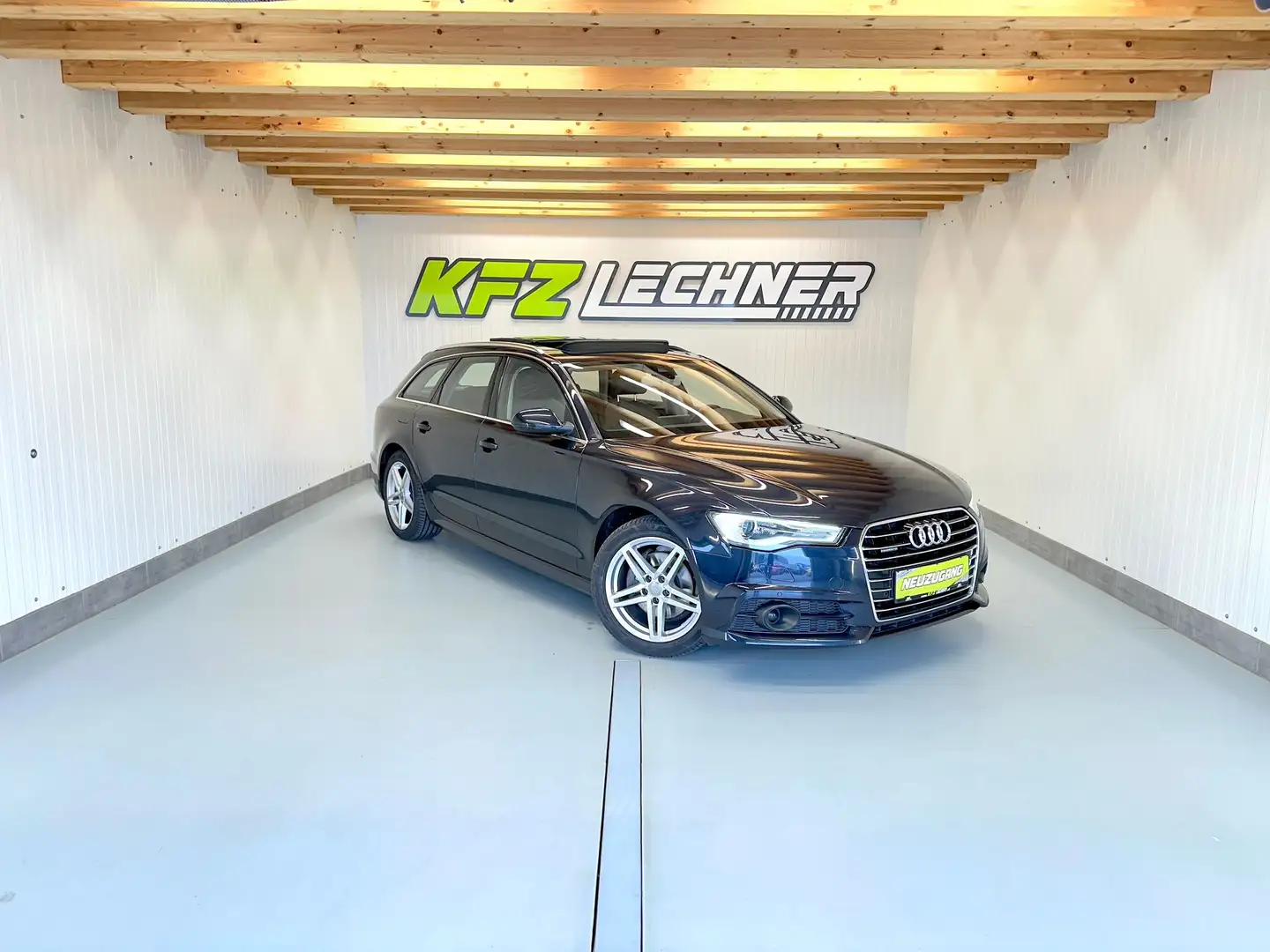 Audi A6 Avant 2.0 TDI quattro S-tr. "AHK*PANO*ACC* Blau - 1