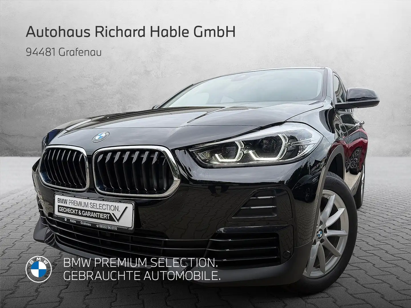 BMW X2 sDrive18d Noir - 1