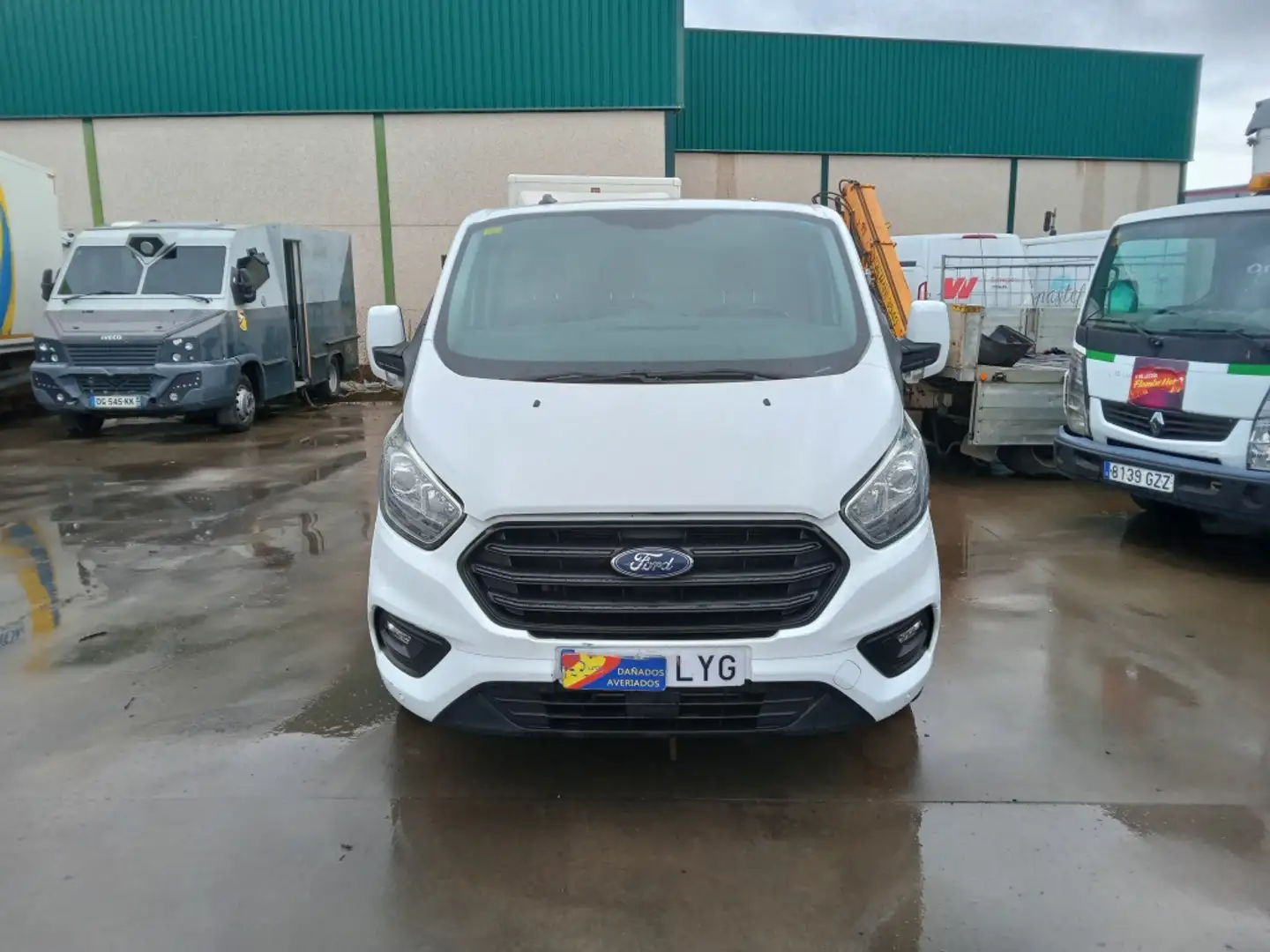 Ford Transit Custom FT 320 L1 Van Trend EcoBlue Hybrid Blanc - 1