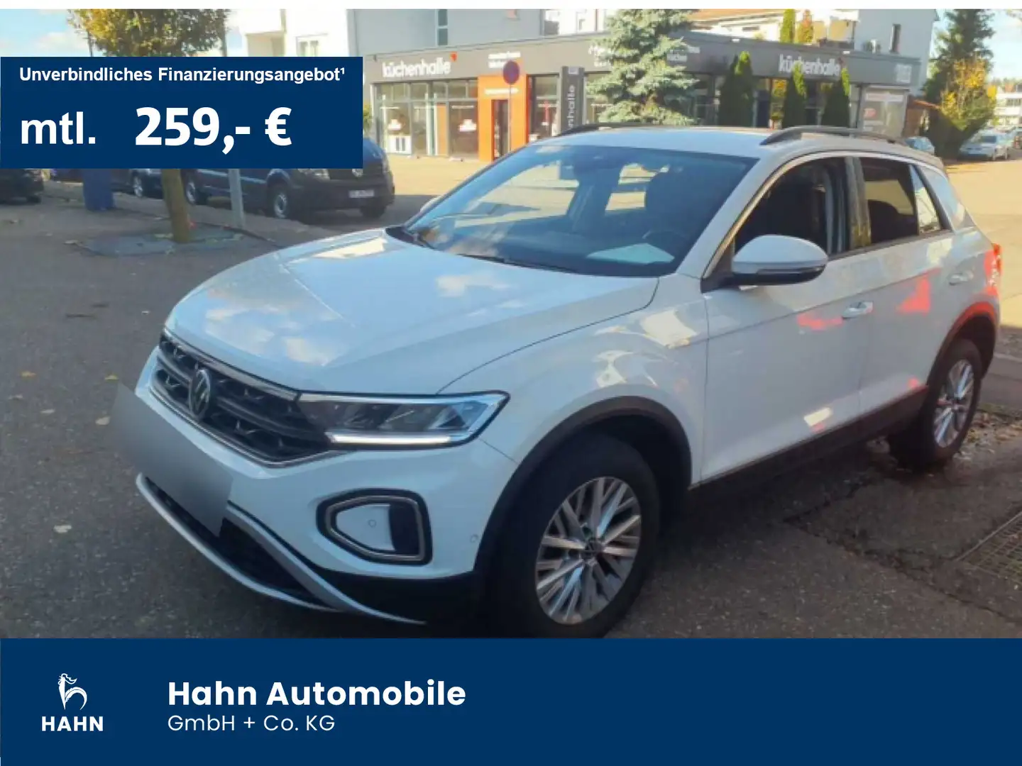 Volkswagen T-Roc 1.0TSI Life ACC LED AppConnect Climatr. Weiß - 1