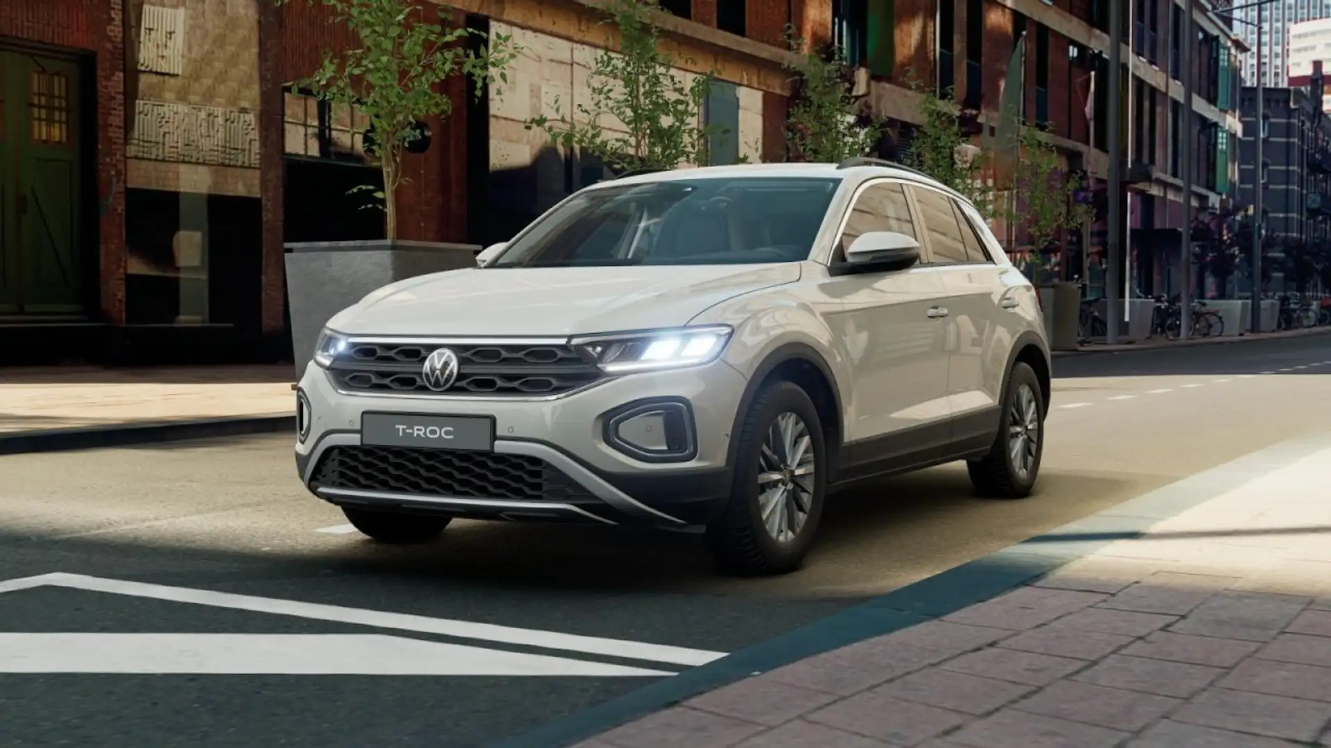 Volkswagen T-Roc Life 1.5 TSI SITZHZ+PDC+KLIMA+CARPLAY Klima Gris - 1