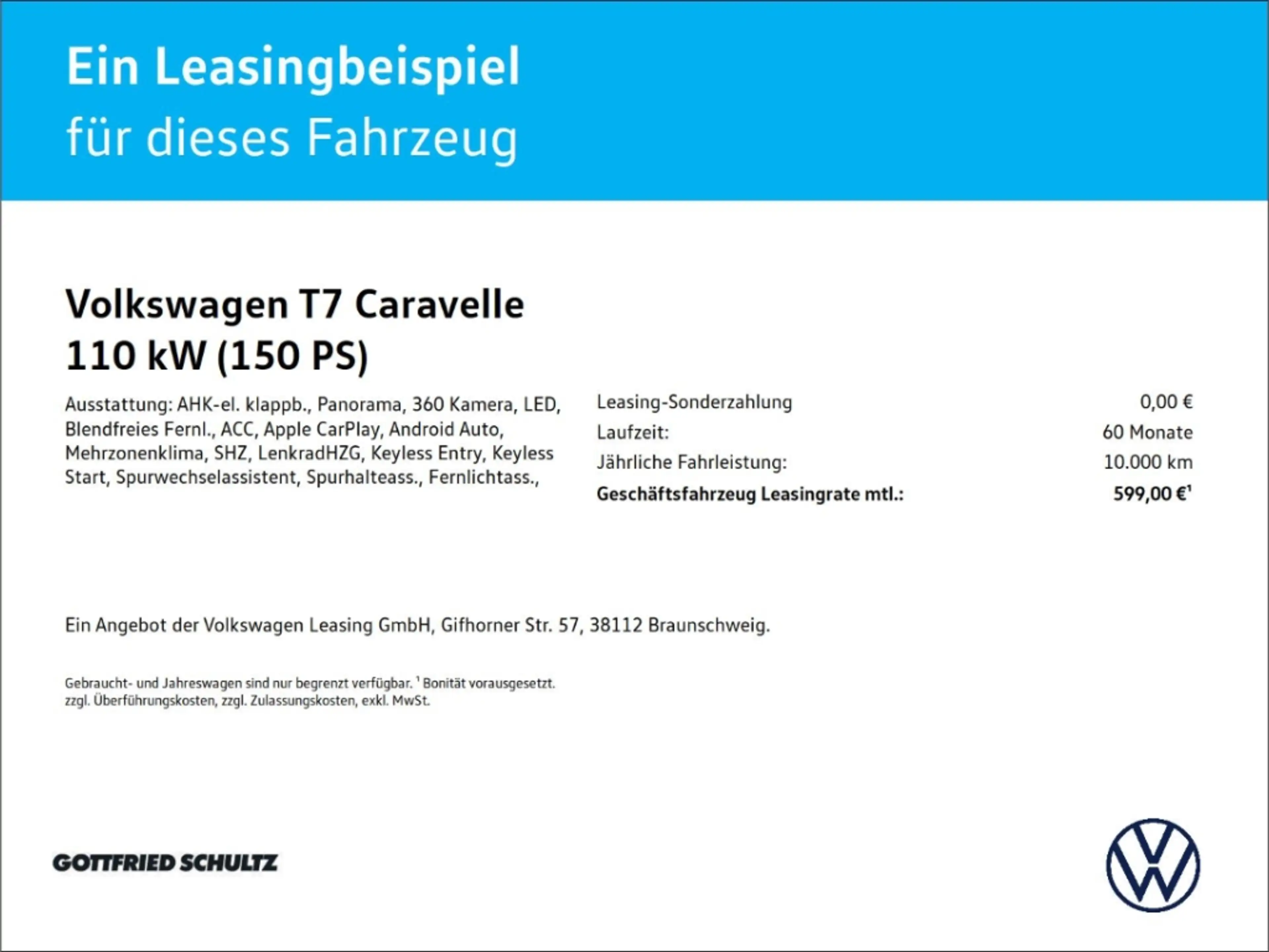 Volkswagen T7 Caravelle Life 2 0 l TDI DSG LED AHK ACC PANO KEYLESSfür Sie — photo 2